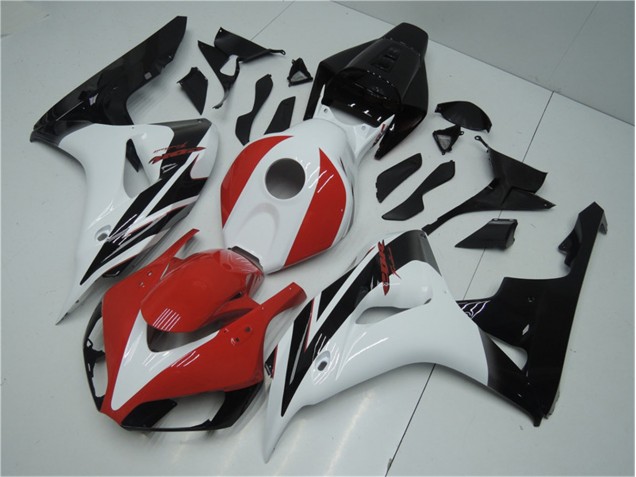 CBR 1000 RR 2006-2007 Motorrad Verkleidung - Rot Weiß Schwarz CBR 1000 RR 2006-2007 Motorrad Verkleidung - Rot Weiß Schwarz