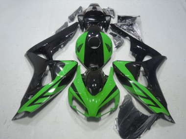 CBR 1000 RR 2006-2007 Motorrad Verkleidung - Schwarz Grün