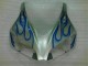 CBR 1000 RR 2006-2007 Motorrad Verkleidungen - Blau Flamme Silber CBR 1000 RR 2006-2007 Motorrad Verkleidungen - Blau Flamme Silber