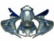 CBR 1000 RR 2006-2007 Motorrad Verkleidungen - Blau Flamme Silber CBR 1000 RR 2006-2007 Motorrad Verkleidungen - Blau Flamme Silber
