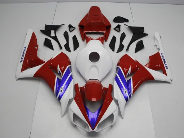 CBR 1000 RR 2006-2007 Motorrad Verkleidungen - Blau Rot und Weiß CBR 1000 RR 2006-2007 Motorrad Verkleidungen - Blau Rot und Weiß