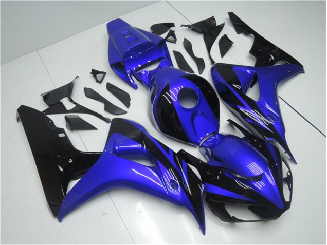 CBR 1000 RR 2006-2007 Motorrad Verkleidungen - Blau Schwarz CBR 1000 RR 2006-2007 Motorrad Verkleidungen - Blau Schwarz