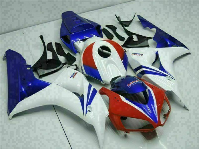 CBR 1000 RR 2006-2007 Motorrad Verkleidungen - Blau Weiß CBR 1000 RR 2006-2007 Motorrad Verkleidungen - Blau Weiß