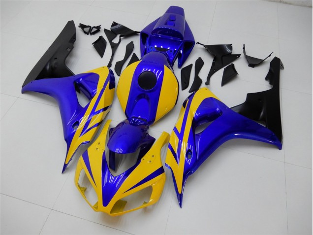 CBR 1000 RR 2006-2007 Motorrad Verkleidungen - Gelb Blau CBR 1000 RR 2006-2007 Motorrad Verkleidungen - Gelb Blau