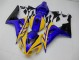 CBR 1000 RR 2006-2007 Motorrad Verkleidungen - Gelb Blau CBR 1000 RR 2006-2007 Motorrad Verkleidungen - Gelb Blau