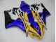 CBR 1000 RR 2006-2007 Motorrad Verkleidungen - Gelb Blau CBR 1000 RR 2006-2007 Motorrad Verkleidungen - Gelb Blau