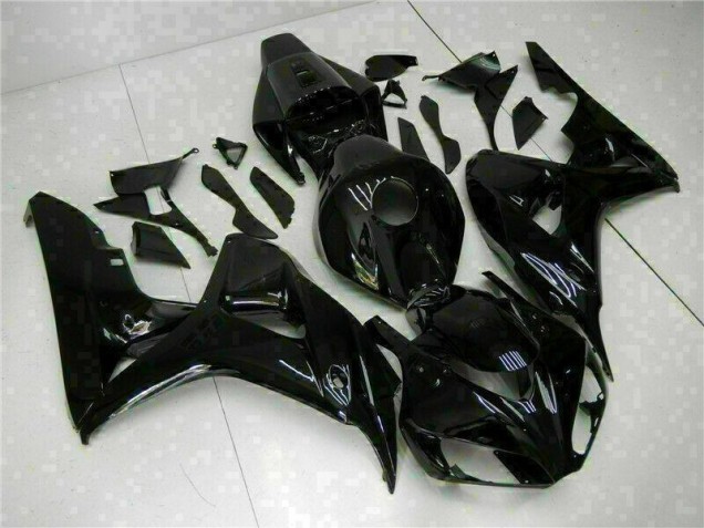 CBR 1000 RR 2006-2007 Motorrad Verkleidungen - Glänzend Schwarz CBR 1000 RR 2006-2007 Motorrad Verkleidungen - Glänzend Schwarz
