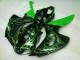 CBR 1000 RR 2006-2007 Motorrad Verkleidungen - Grüne Flamme Schwarz CBR 1000 RR 2006-2007 Motorrad Verkleidungen - Grüne Flamme Schwarz