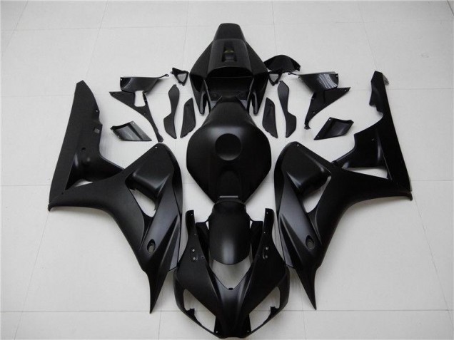 CBR 1000 RR 2006-2007 Motorrad Verkleidungen - Matt Schwarz