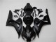 CBR 1000 RR 2006-2007 Motorrad Verkleidungen - Matt Schwarz