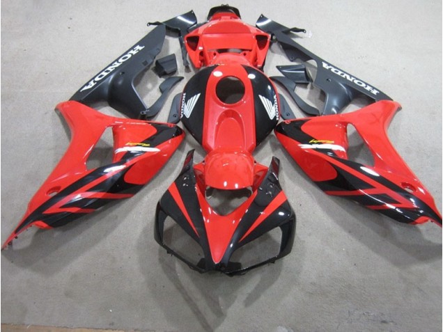 CBR 1000 RR 2006-2007 Motorrad Verkleidungen - Rot Schwarz Fireblade CBR 1000 RR 2006-2007 Motorrad Verkleidungen - Rot Schwarz Fireblade