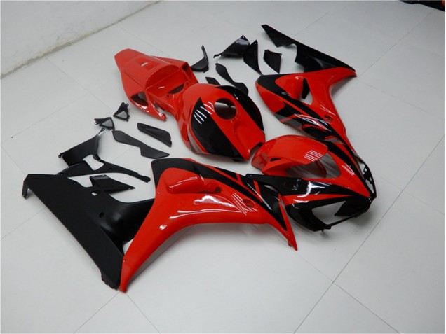 CBR 1000 RR 2006-2007 Motorrad Verkleidungen - Rot Schwarz CBR 1000 RR 2006-2007 Motorrad Verkleidungen - Rot Schwarz