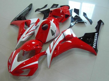 CBR 1000 RR 2006-2007 Motorrad Verkleidungen - Rot Weiß