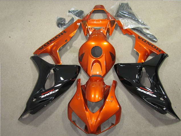 CBR 1000 RR 2006-2007 Motorrad Verkleidungen - Schwarz Orange Fireblade CBR 1000 RR 2006-2007 Motorrad Verkleidungen - Schwarz Orange Fireblade