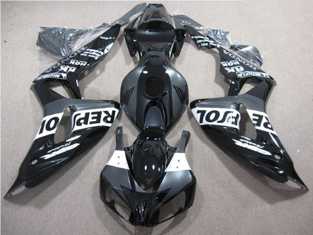 CBR 1000 RR 2006-2007 Motorrad Verkleidungen - Schwarz Repsol CBR 1000 RR 2006-2007 Motorrad Verkleidungen - Schwarz Repsol