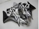 CBR 1000 RR 2006-2007 Motorrad Verkleidungen - Schwarz Silber Grau CBR 1000 RR 2006-2007 Motorrad Verkleidungen - Schwarz Silber Grau
