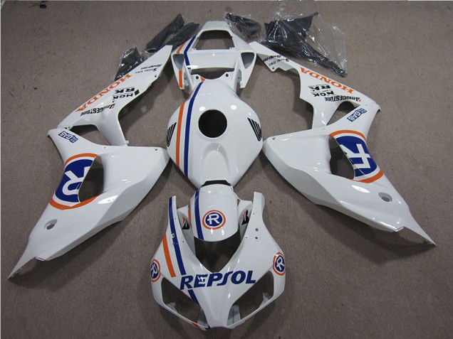 CBR 1000 RR 2006-2007 Motorrad Verkleidungen - Weiß Blau Repsol CBR 1000 RR 2006-2007 Motorrad Verkleidungen - Weiß Blau Repsol