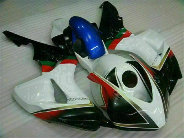 CBR 1000 RR 2006-2007 Motorrad Verkleidungen - Weiß Schwarz CBR 1000 RR 2006-2007 Motorrad Verkleidungen - Weiß Schwarz