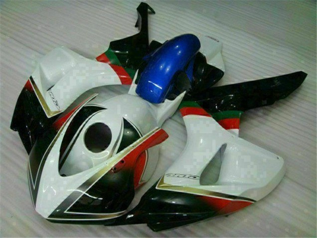 CBR 1000 RR 2006-2007 Motorrad Verkleidungen - Weiß Schwarz CBR 1000 RR 2006-2007 Motorrad Verkleidungen - Weiß Schwarz