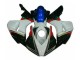 CBR 1000 RR 2006-2007 Motorrad Verkleidungen - Weiß Schwarz CBR 1000 RR 2006-2007 Motorrad Verkleidungen - Weiß Schwarz