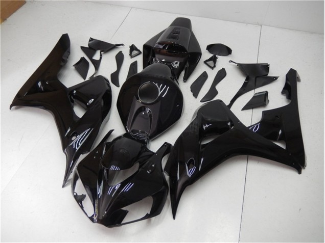 CBR 1000 RR 2006-2007 Motorrad Vollverkleidung - Glänzend Schwarz CBR 1000 RR 2006-2007 Motorrad Vollverkleidung - Glänzend Schwarz
