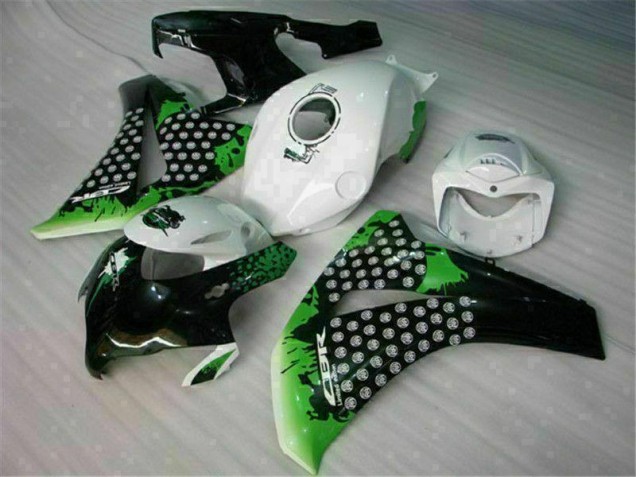 CBR 1000 RR 2008-2011 Motorrad Verkleidung - Grün Weiß CBR 1000 RR 2008-2011 Motorrad Verkleidung - Grün Weiß