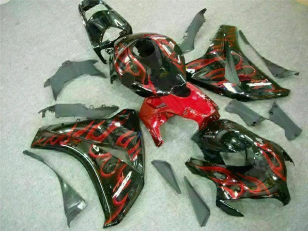 CBR 1000 RR 2008-2011 Motorrad Verkleidung - Rot Flamme CBR 1000 RR 2008-2011 Motorrad Verkleidung - Rot Flamme