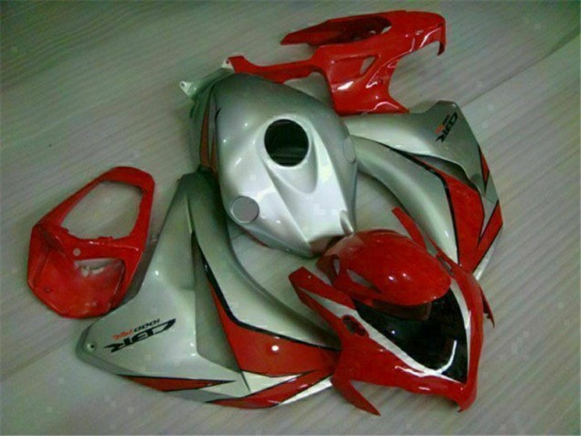CBR 1000 RR 2008-2011 Motorrad Verkleidung - Rot Silber