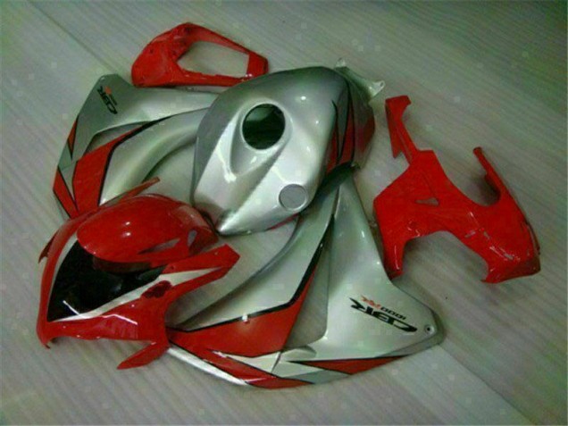 CBR 1000 RR 2008-2011 Motorrad Verkleidung - Rot Silber