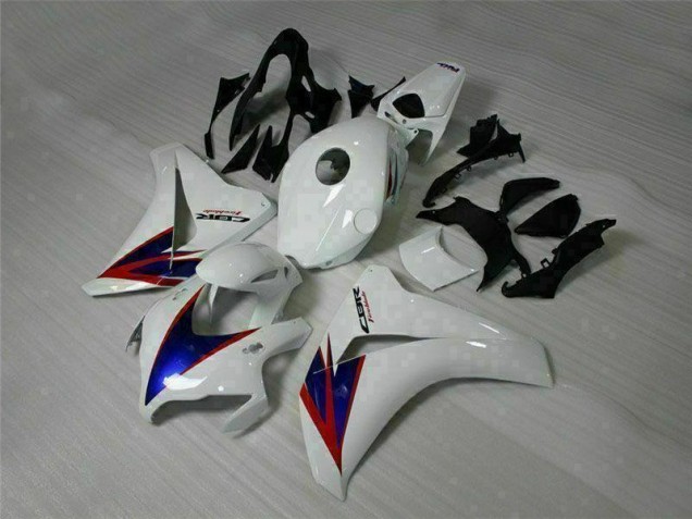 CBR 1000 RR 2008-2011 Motorrad Verkleidung - Weiß Blau Rot CBR 1000 RR 2008-2011 Motorrad Verkleidung - Weiß Blau Rot