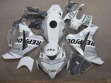 CBR 1000 RR 2008-2011 Motorrad Verkleidung - Weiß Repsol