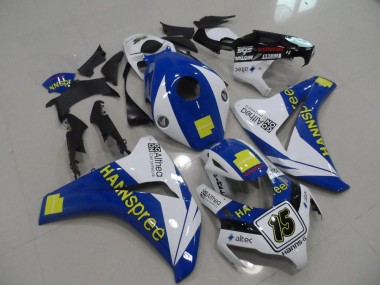 CBR 1000 RR 2008-2011 Motorrad Verkleidungen - Blau Hannspree