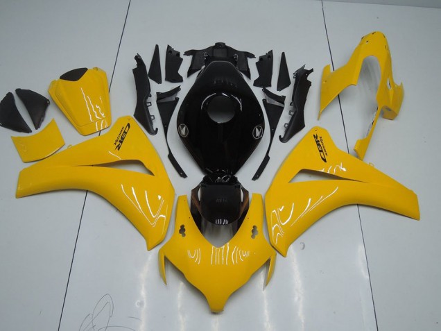 CBR 1000 RR 2008-2011 Motorrad Verkleidungen - Gelb Und Schwarz CBR 1000 RR 2008-2011 Motorrad Verkleidungen - Gelb Und Schwarz
