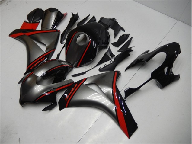 CBR 1000 RR 2008-2011 Motorrad Verkleidungen - Graues Rot Schwarz CBR 1000 RR 2008-2011 Motorrad Verkleidungen - Graues Rot Schwarz