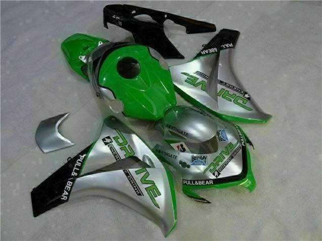 CBR 1000 RR 2008-2011 Motorrad Verkleidungen - Grün Silber CBR 1000 RR 2008-2011 Motorrad Verkleidungen - Grün Silber