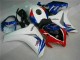 CBR 1000 RR 2008-2011 Motorrad Verkleidungen Komplett Sets - Weiß Blau CBR 1000 RR 2008-2011 Motorrad Verkleidungen Komplett Sets - Weiß Blau