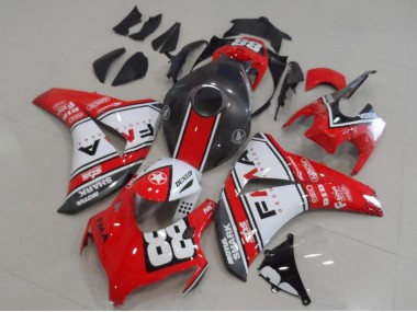 CBR 1000 RR 2008-2011 Motorrad Verkleidungen - Orange Fiamm 88