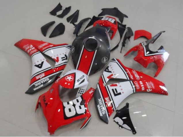 CBR 1000 RR 2008-2011 Motorrad Verkleidungen - Orange Fiamm 88 CBR 1000 RR 2008-2011 Motorrad Verkleidungen - Orange Fiamm 88