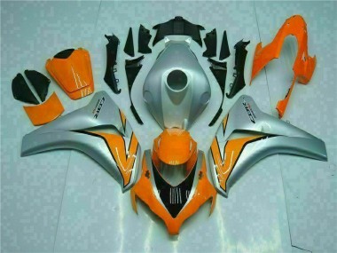 CBR 1000 RR 2008-2011 Motorrad Verkleidungen - Orange Silber
