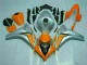 CBR 1000 RR 2008-2011 Motorrad Verkleidungen - Orange Silber CBR 1000 RR 2008-2011 Motorrad Verkleidungen - Orange Silber