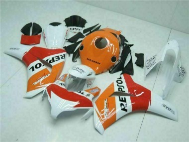 CBR 1000 RR 2008-2011 Motorrad Verkleidungen & Plastik - Orange Repsol