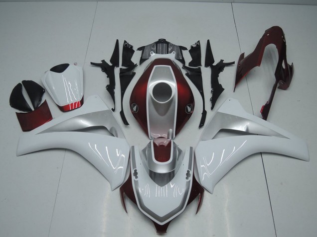 CBR 1000 RR 2008-2011 Motorrad Verkleidungen - Rot Weiß Und Silber CBR 1000 RR 2008-2011 Motorrad Verkleidungen - Rot Weiß Und Silber