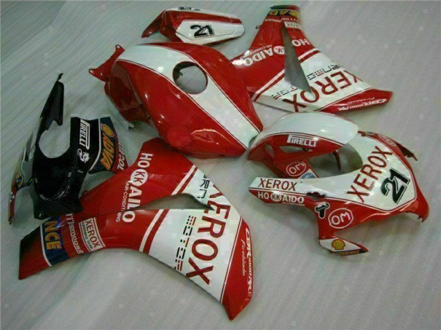 CBR 1000 RR 2008-2011 Motorrad Verkleidungen - Rot Xerox 21 CBR 1000 RR 2008-2011 Motorrad Verkleidungen - Rot Xerox 21