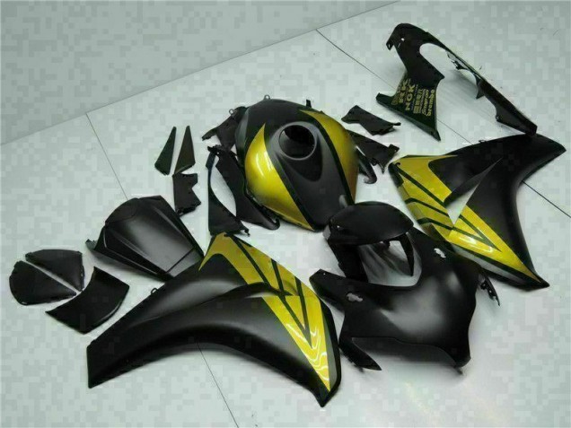 CBR 1000 RR 2008-2011 Motorrad Verkleidungen - Schwarz Gold CBR 1000 RR 2008-2011 Motorrad Verkleidungen - Schwarz Gold