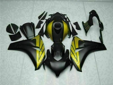CBR 1000 RR 2008-2011 Motorrad Verkleidungen - Schwarz Gold