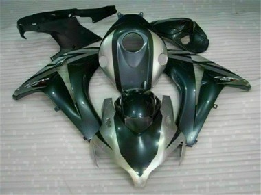 CBR 1000 RR 2008-2011 Motorrad Verkleidungen - Schwarz Silber