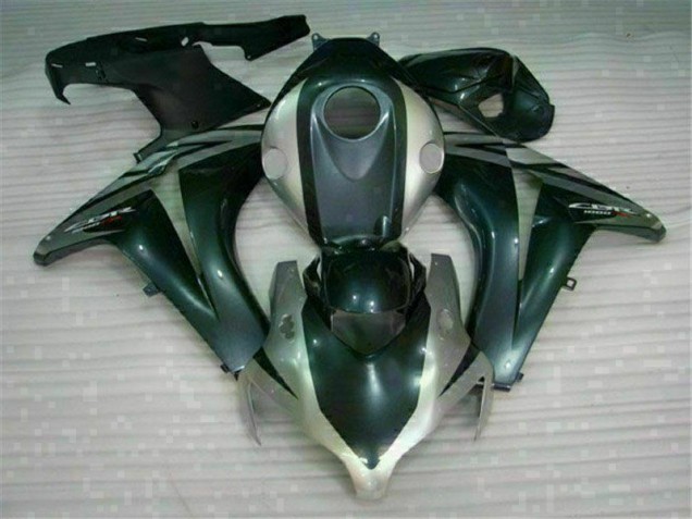 CBR 1000 RR 2008-2011 Motorrad Verkleidungen - Schwarz Silber CBR 1000 RR 2008-2011 Motorrad Verkleidungen - Schwarz Silber