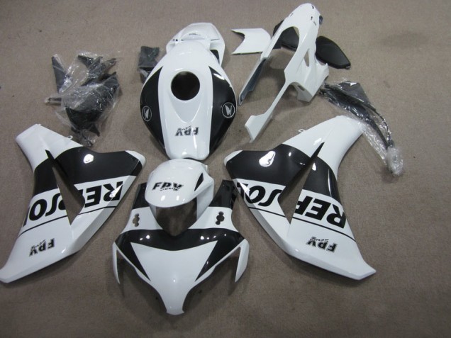 CBR 1000 RR 2008-2011 Motorrad Verkleidungen - Schwarz Weiß Repsol CBR 1000 RR 2008-2011 Motorrad Verkleidungen - Schwarz Weiß Repsol