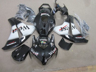 CBR 1000 RR 2008-2011 Motorrad Verkleidungen - Schwarz West