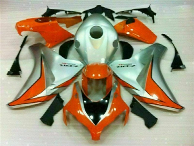 CBR 1000 RR 2008-2011 Motorrad Verkleidungen - Silber Orange CBR 1000 RR 2008-2011 Motorrad Verkleidungen - Silber Orange